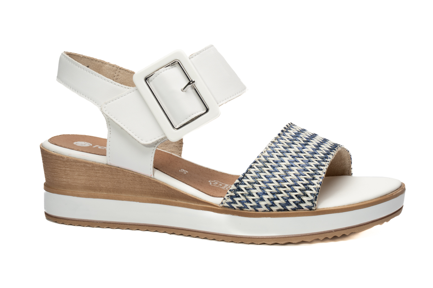 6463 - White Multi Wedge